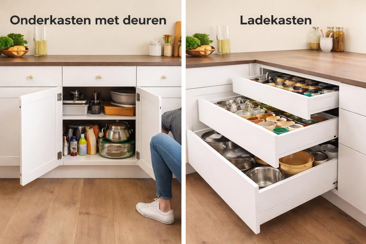 Onderkasten met lades