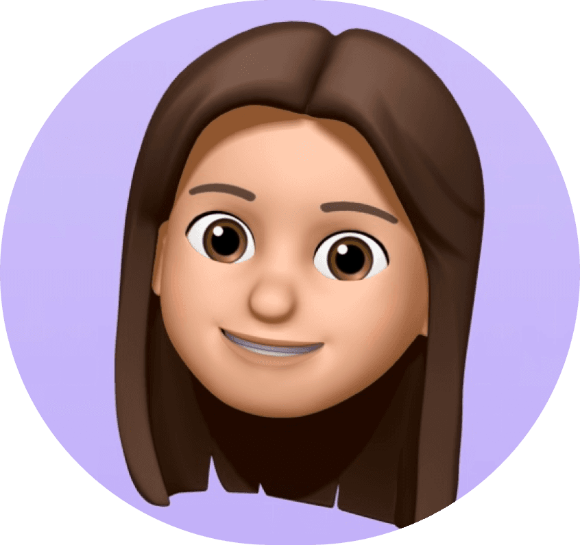 Memoji of a male face smiling