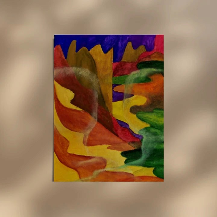 premium art poster and canvas prints, with originals available, from QART , of the artwork " Till Death do us part "