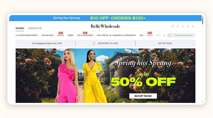 Bellewholesale – Affordable Women’s Fashion with International Fulfillment