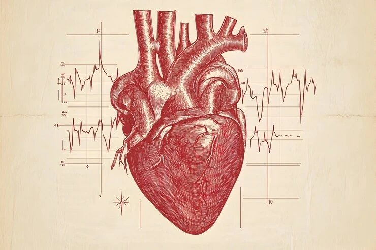 Vector of a Human Heart