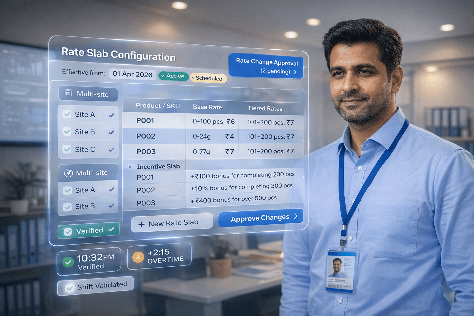 Query successful Gemini said A side-by-side comparison illustrating the transition from "Manual Tracking Chaos" with disorganized physical maps and stressed staff to "Real-Time Visibility with getbluetree" featuring a streamlined digital dashboard and mobile shift reminders.
