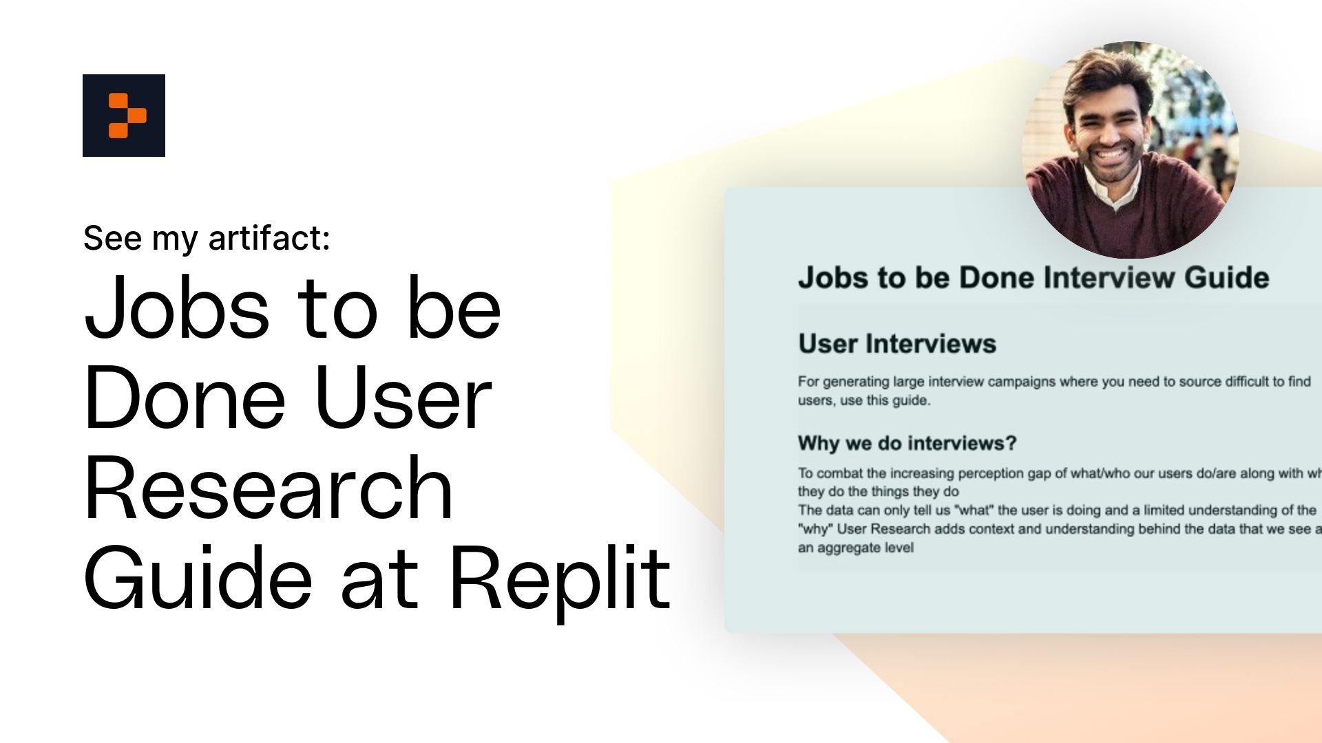 Jobs To Be Done User Research Guide at Replit Artifact