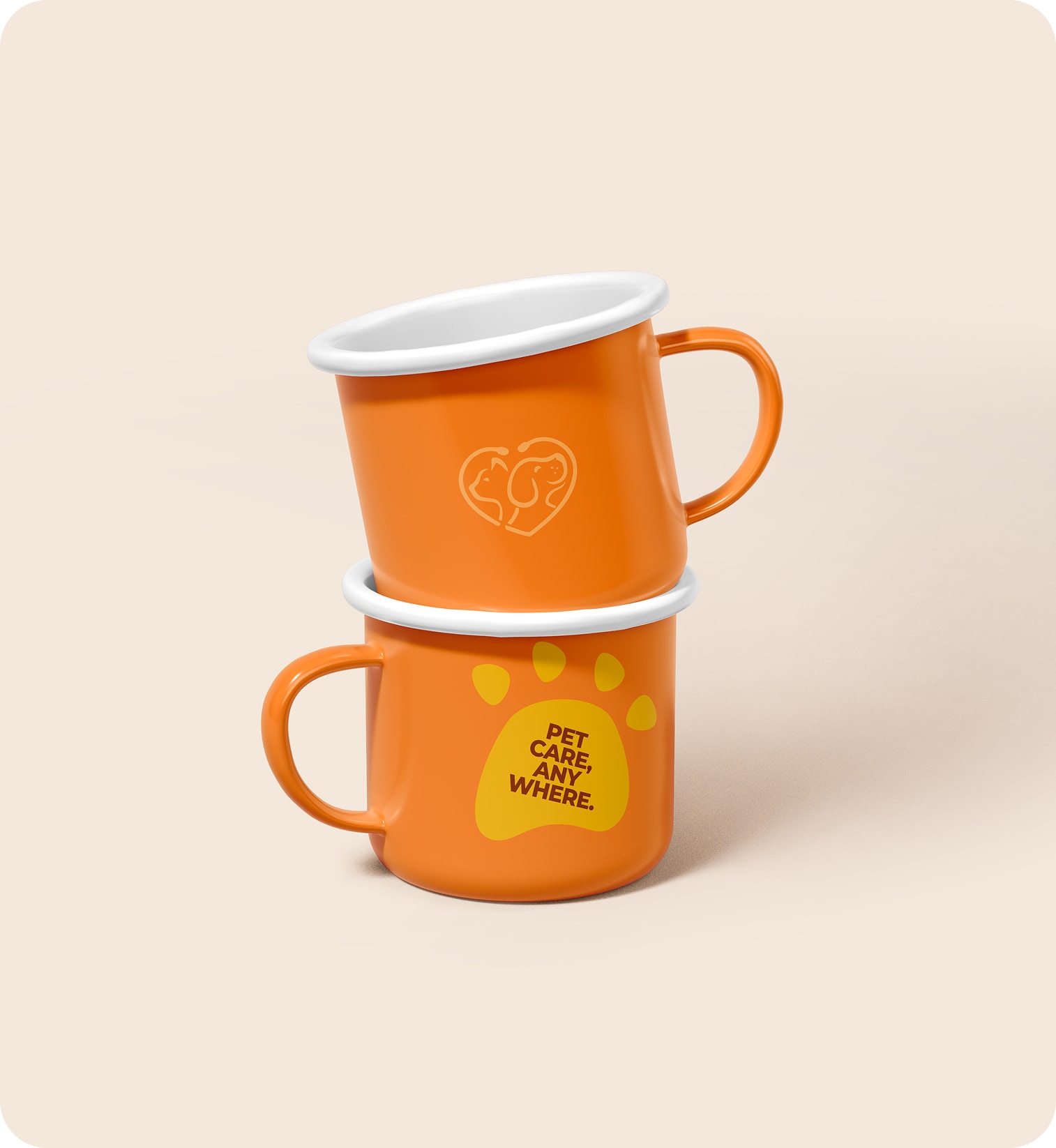 Laptop decorated with LinkMatch logo stickers and CRM contact preview labels