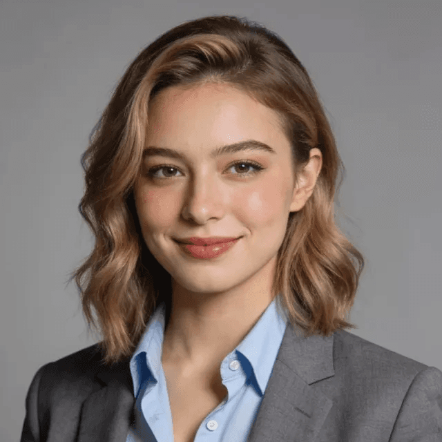 Smiling Woman in natural Sunlight
