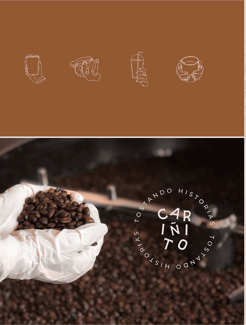 The top half of a screen of a mobile device