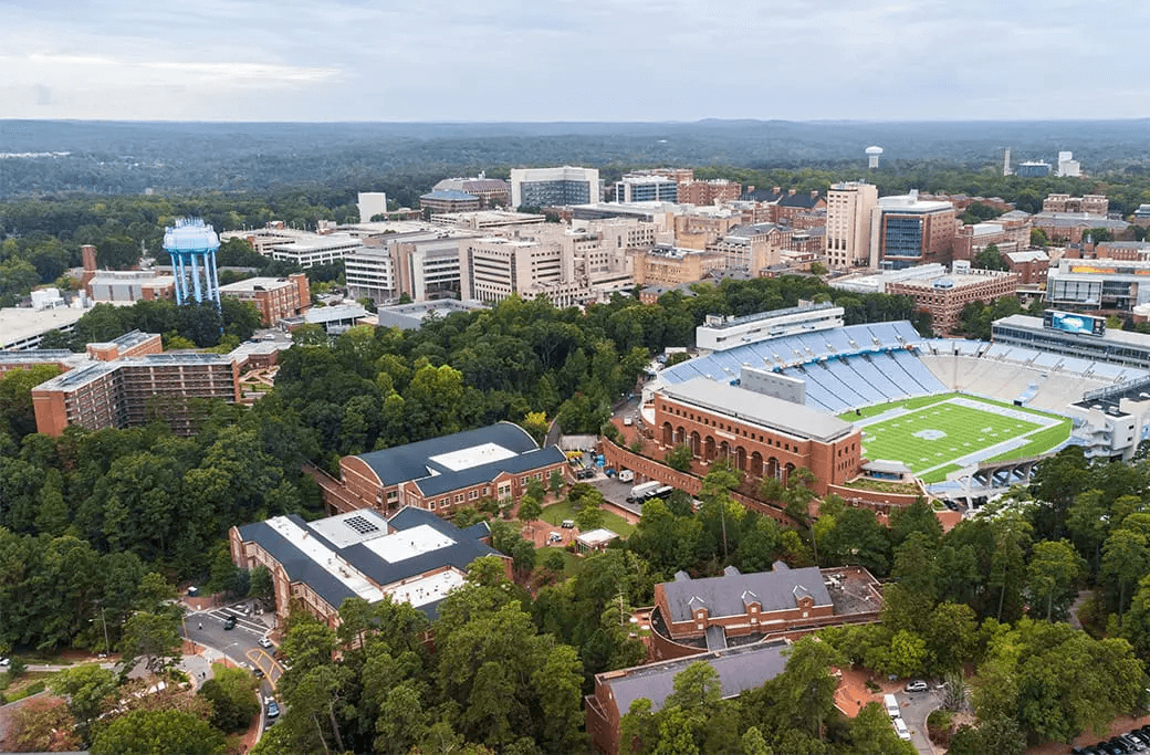 High school student conducting research at a university lab in Chapel Hill, North Carolina