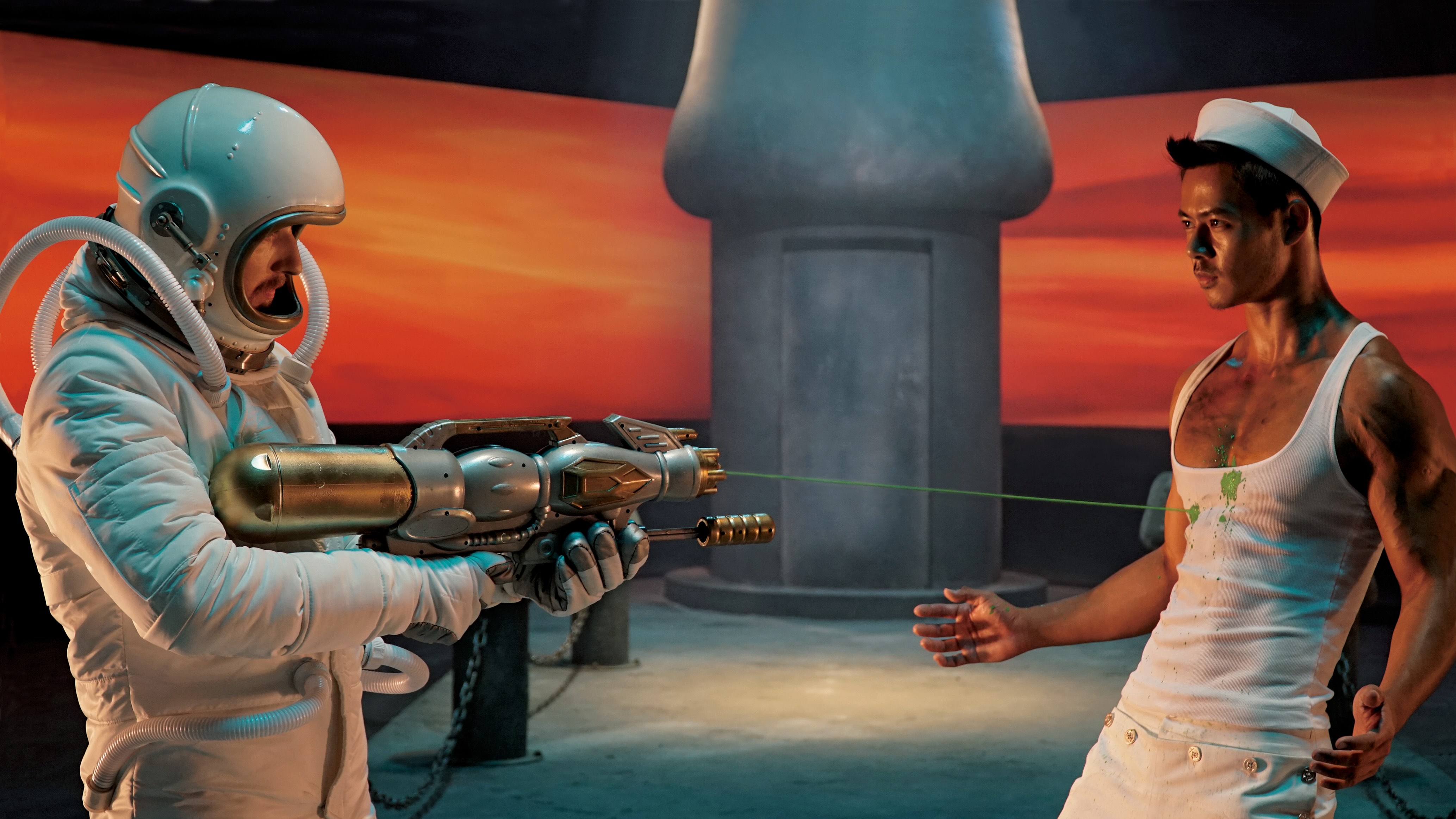 Humble Cottage (험블 코티지), 2023–2025  Single-channel, 4K video, sound, black and white / 싱글 채널, 4K 비디오, 사운드, 흑백  Edition 2/5 + 2 AP / 에디션 2/5 + AP 2점  Duration: 5:37 / 러닝타임: 5분 37초