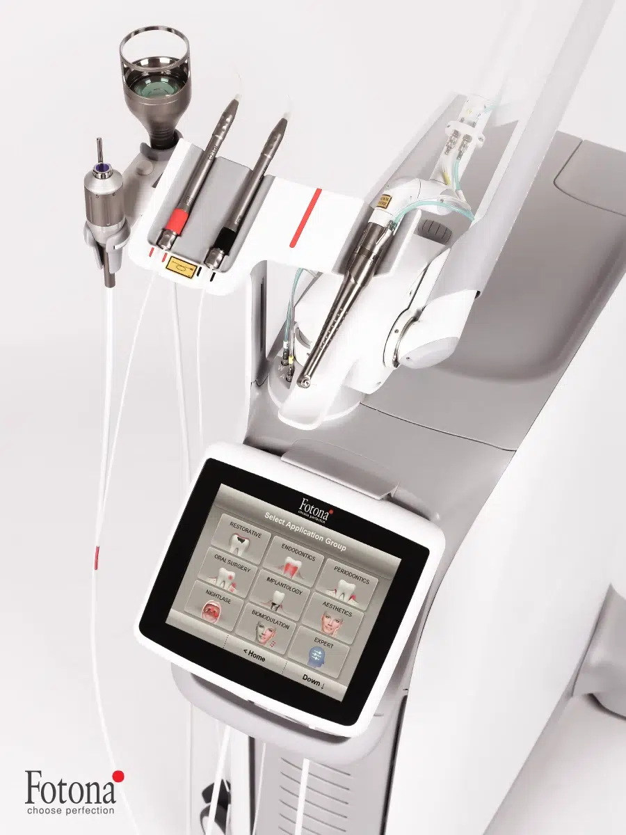 Laser equipment used for Sleep Well Night Lase treatment