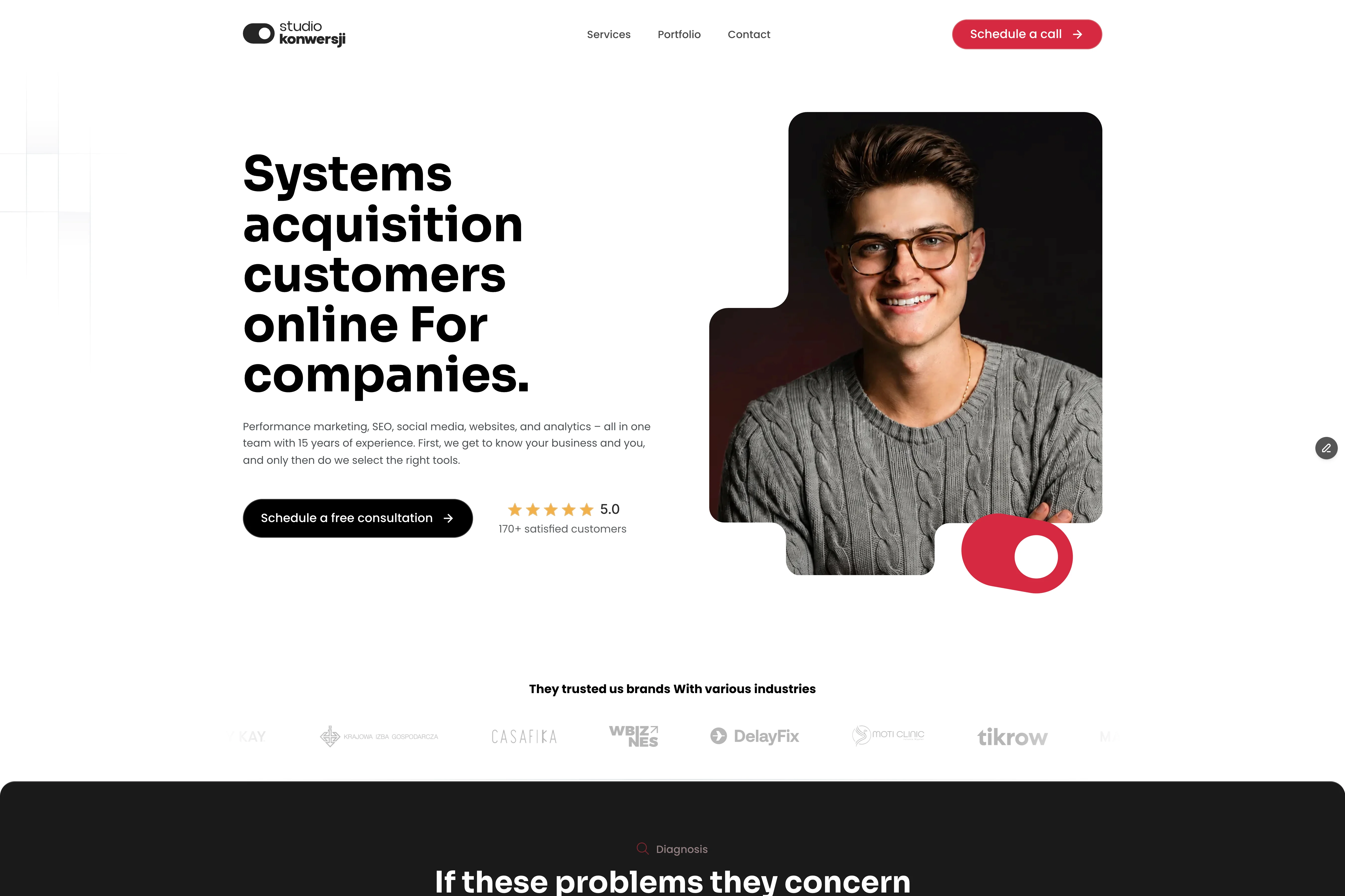 Studio Konwersji agency website