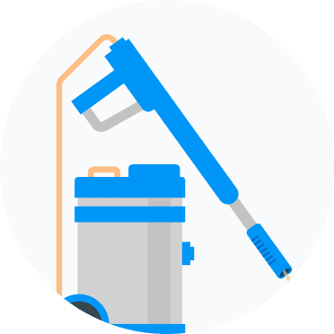 High-pressure washing & cleaning Logo | Atmore Painters