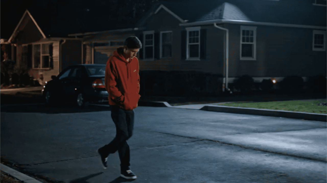 Person walking the streets