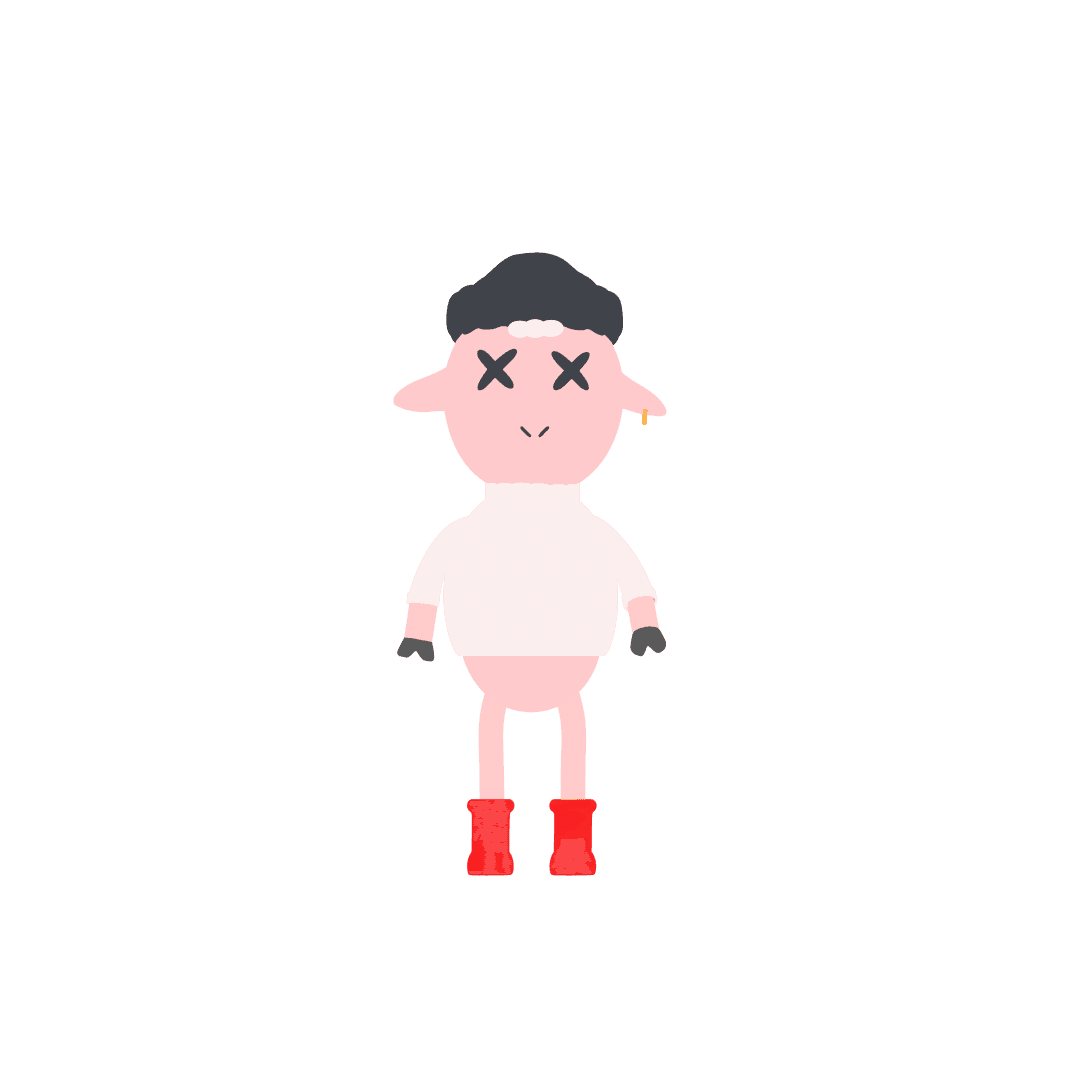 An image of a sheep that is a link to Behance