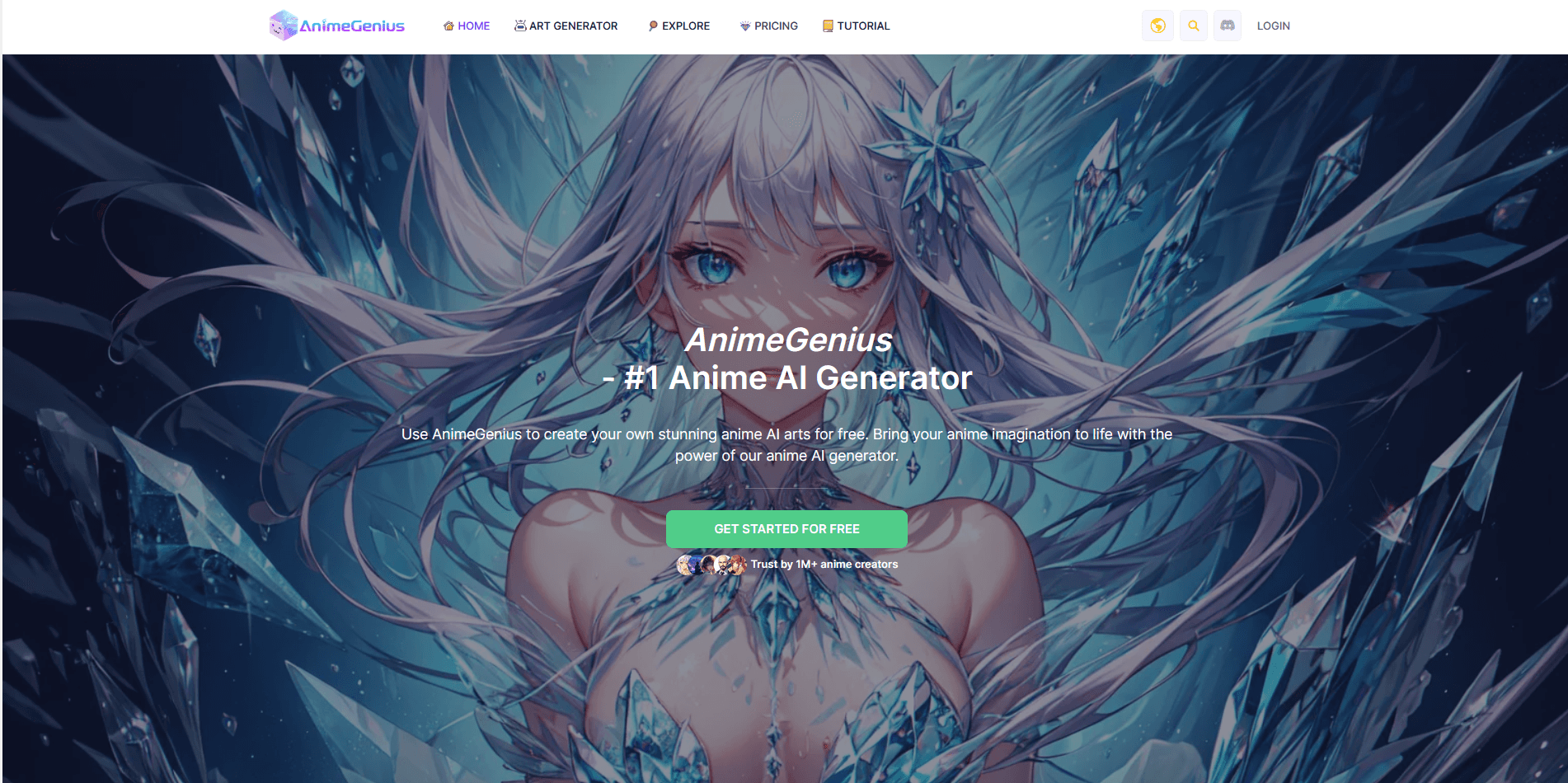 AnimeGenius Home Page