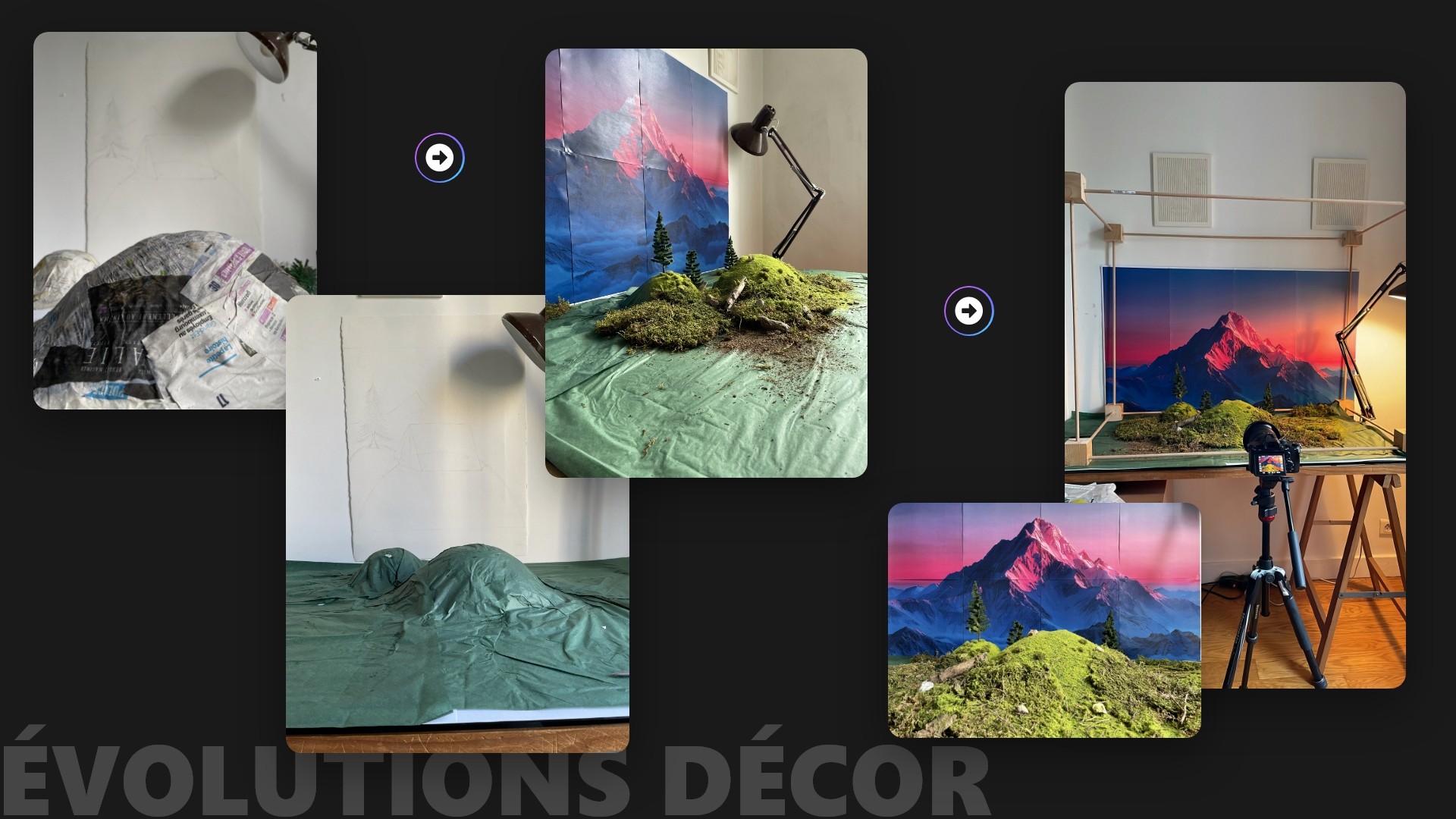 Création du décor