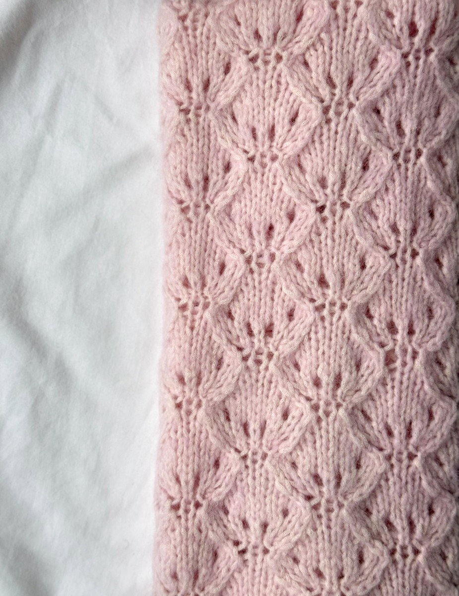 Inez Stroller Blanket knitting pattern, photo 3