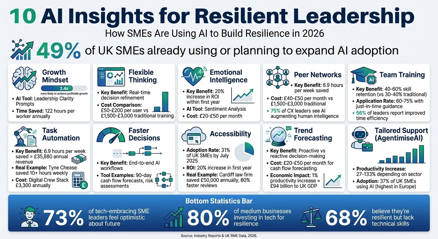 10 AI Leadership Strategies for SME Resilience in 2026