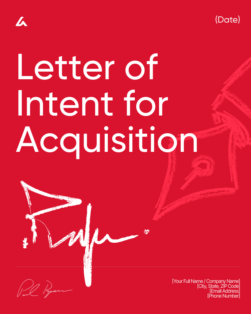 Letter of Intent for Acquisition