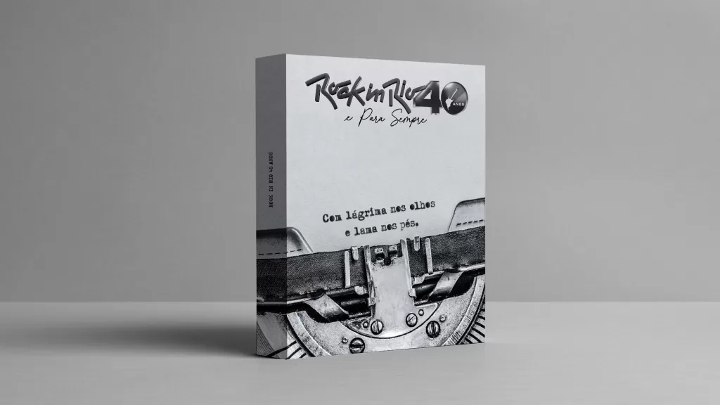 Livro Rock in Rio 40 anos