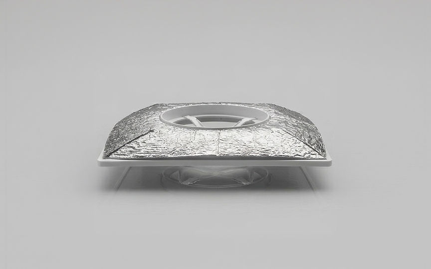 Bulk inert gas bubble insulation rolls for commercial metal buildings