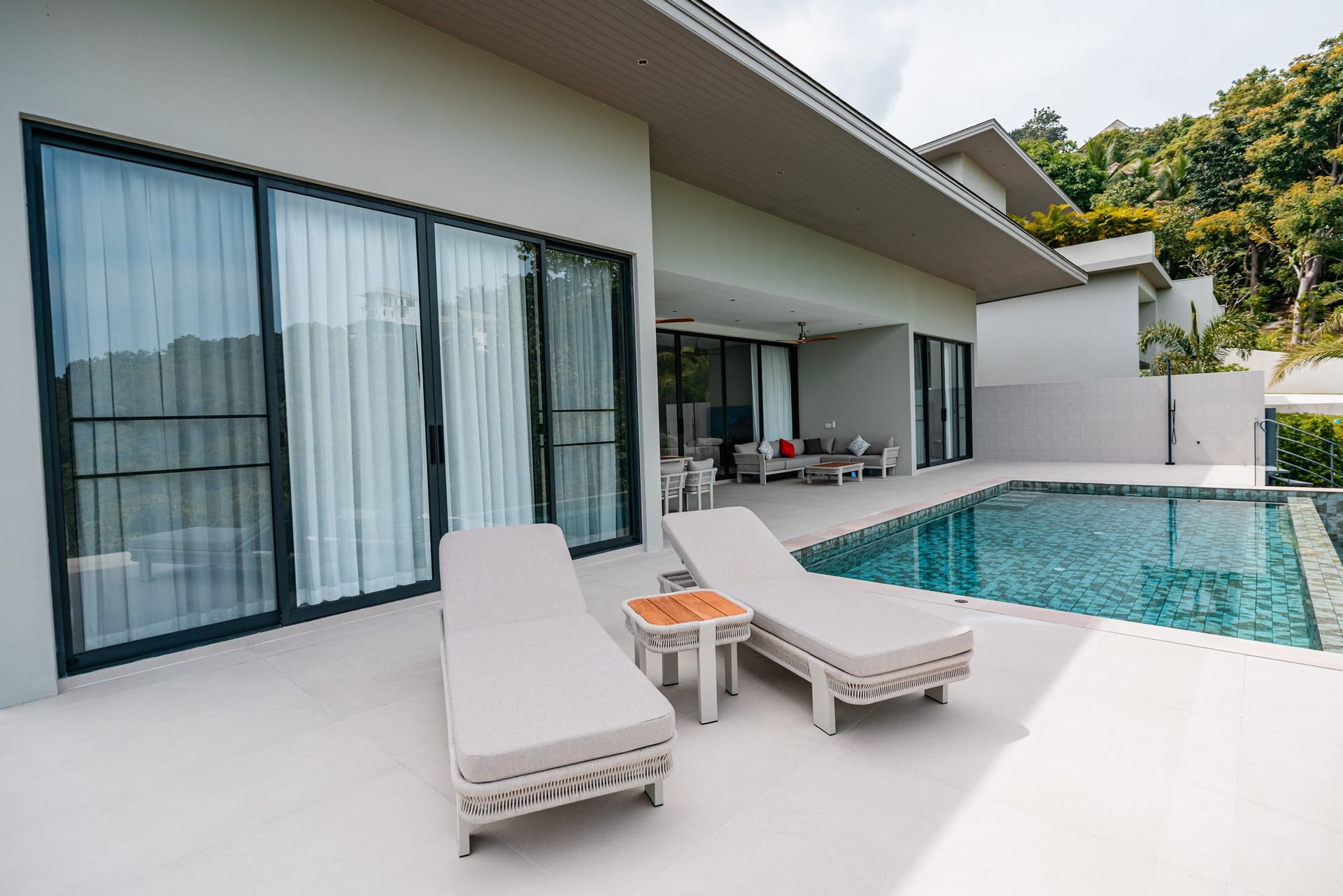 4-Bed Sea Villa in Bang Por, Koh Samui – photo 3 of 20 (SPP143)