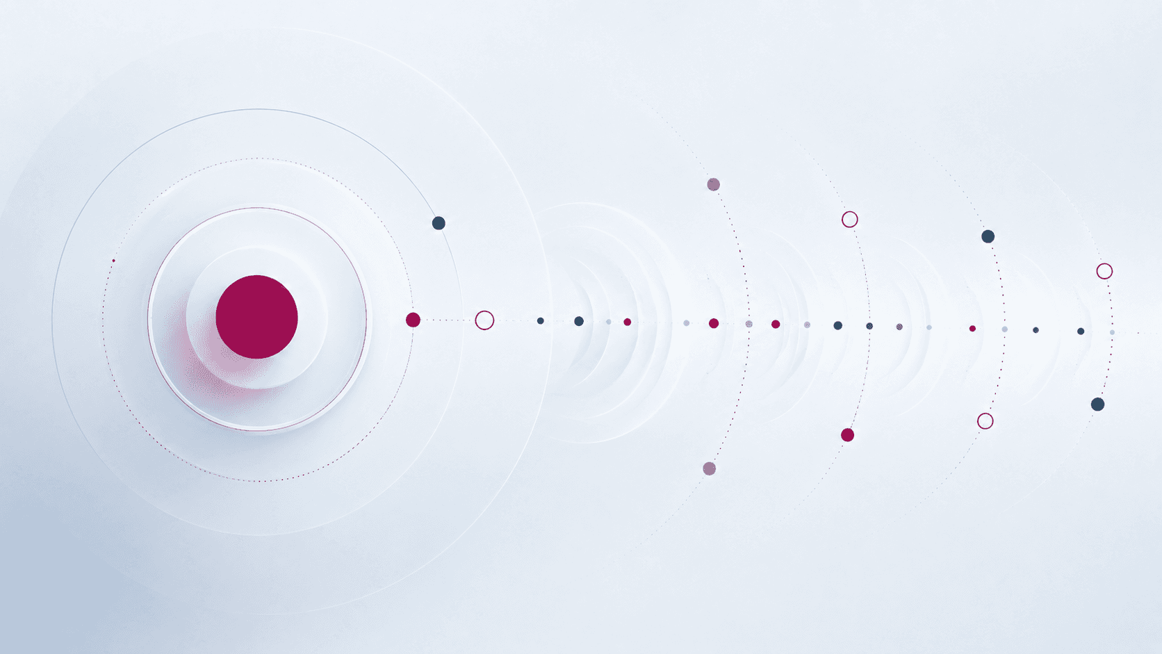 Abstract minimal conceptual diagram representing blog topic