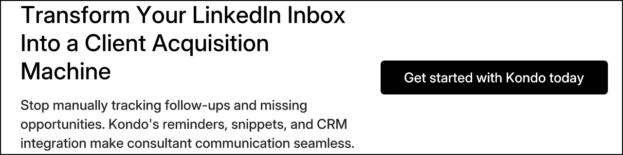 Transform Your LinkedIn Inbox Into a Client Acquisition Machine