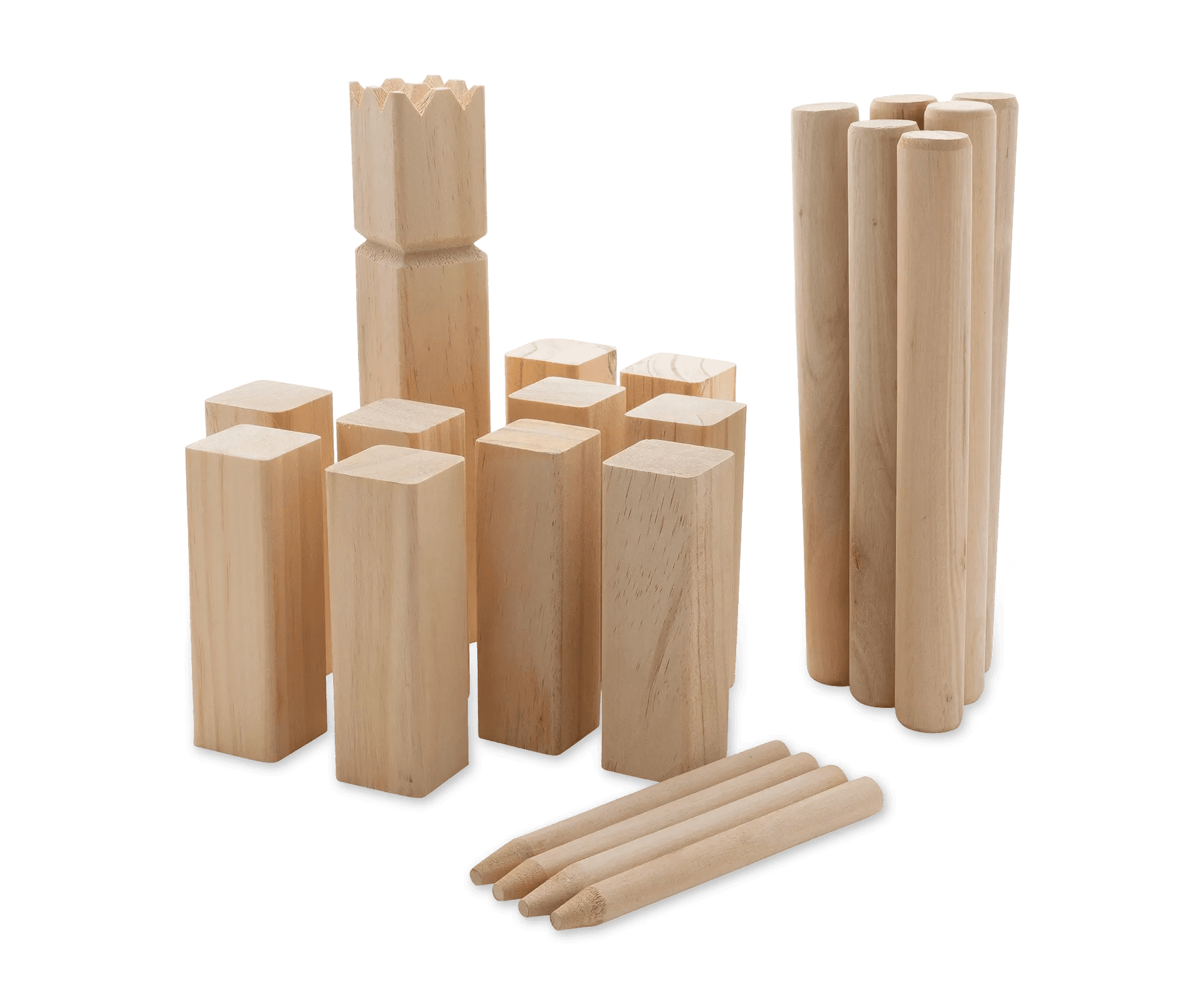 Wooden Kubb Set
