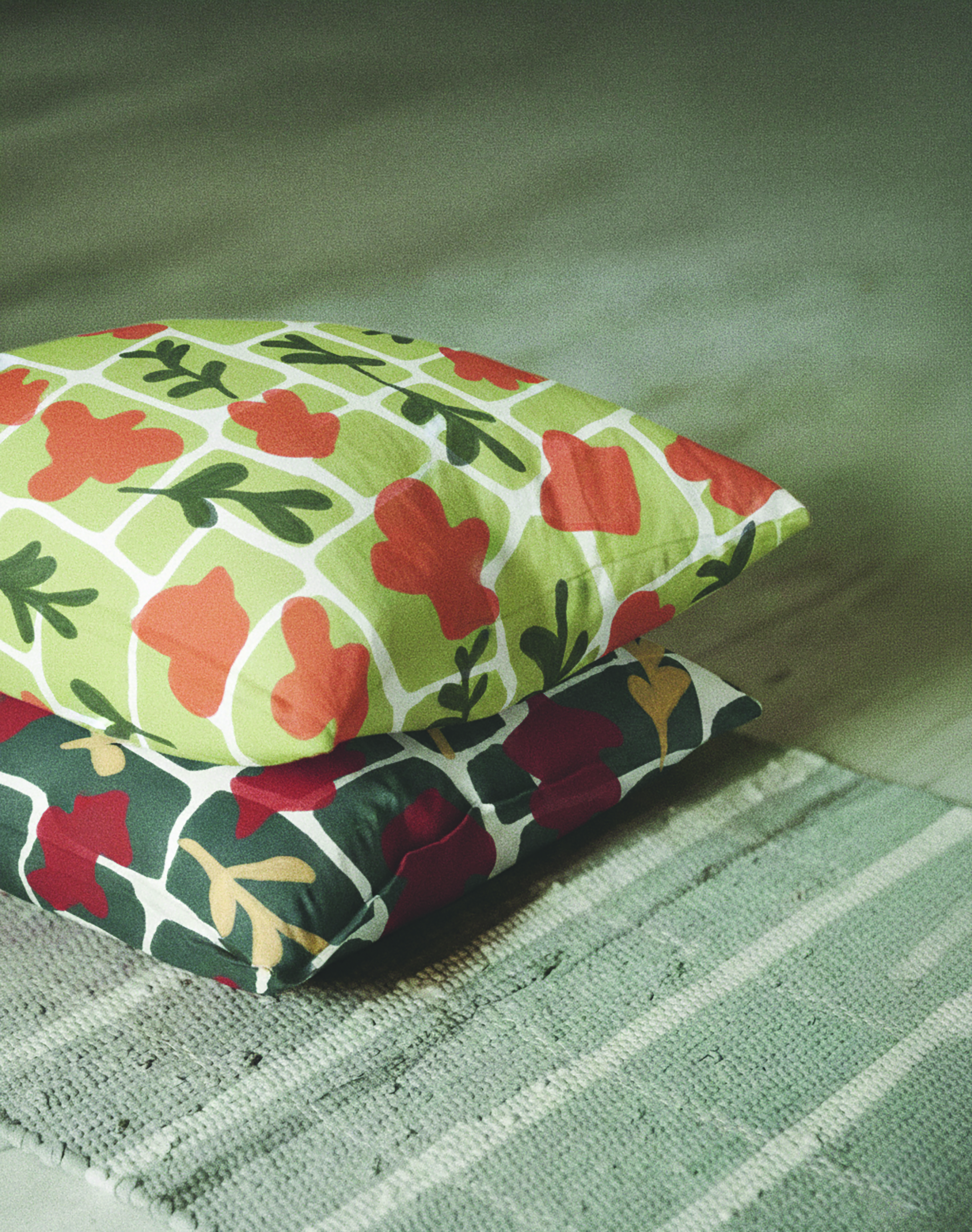 Magazine sitting open on a table