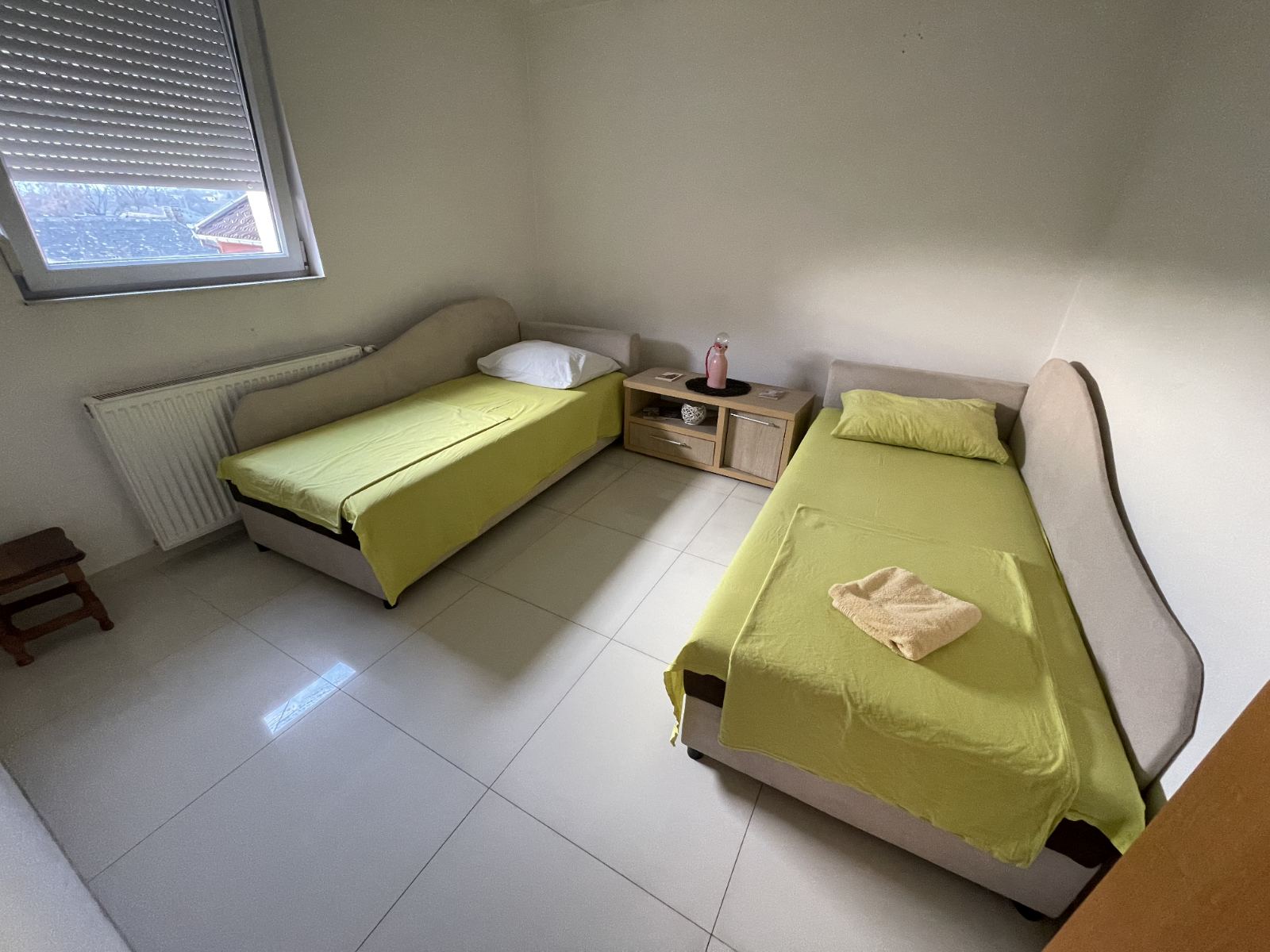 Slika sobe Apartmana 19 u Novom Sadu.