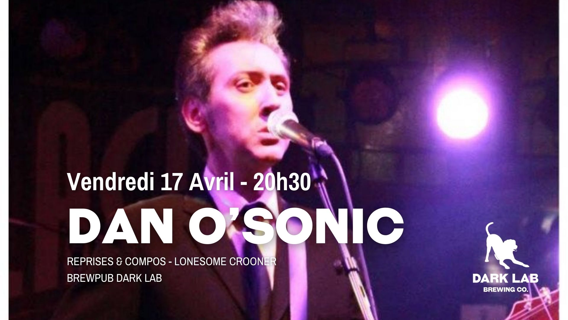 lonesman crooner dan o'sonic en concert