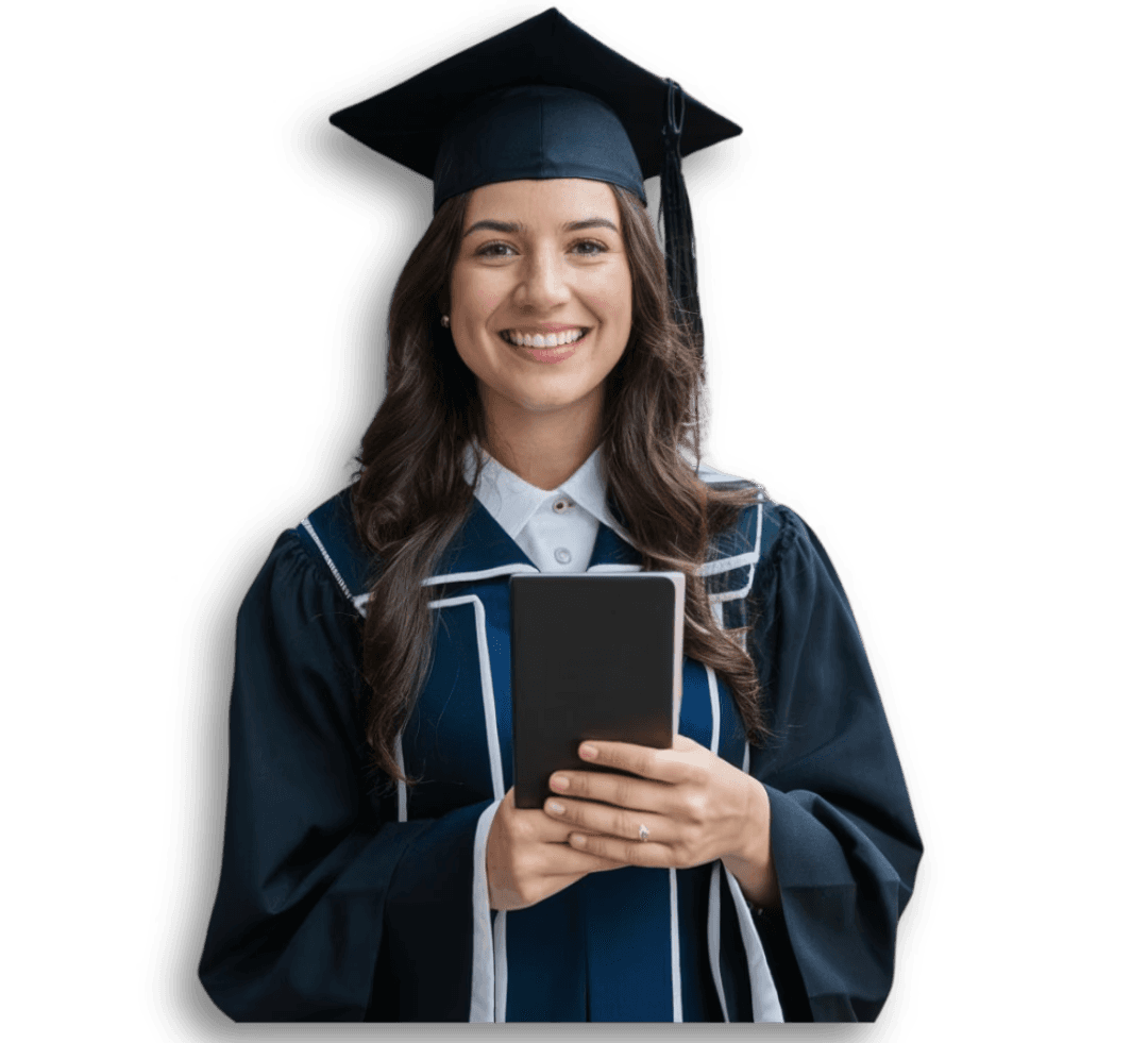 Girl with a bright white smile