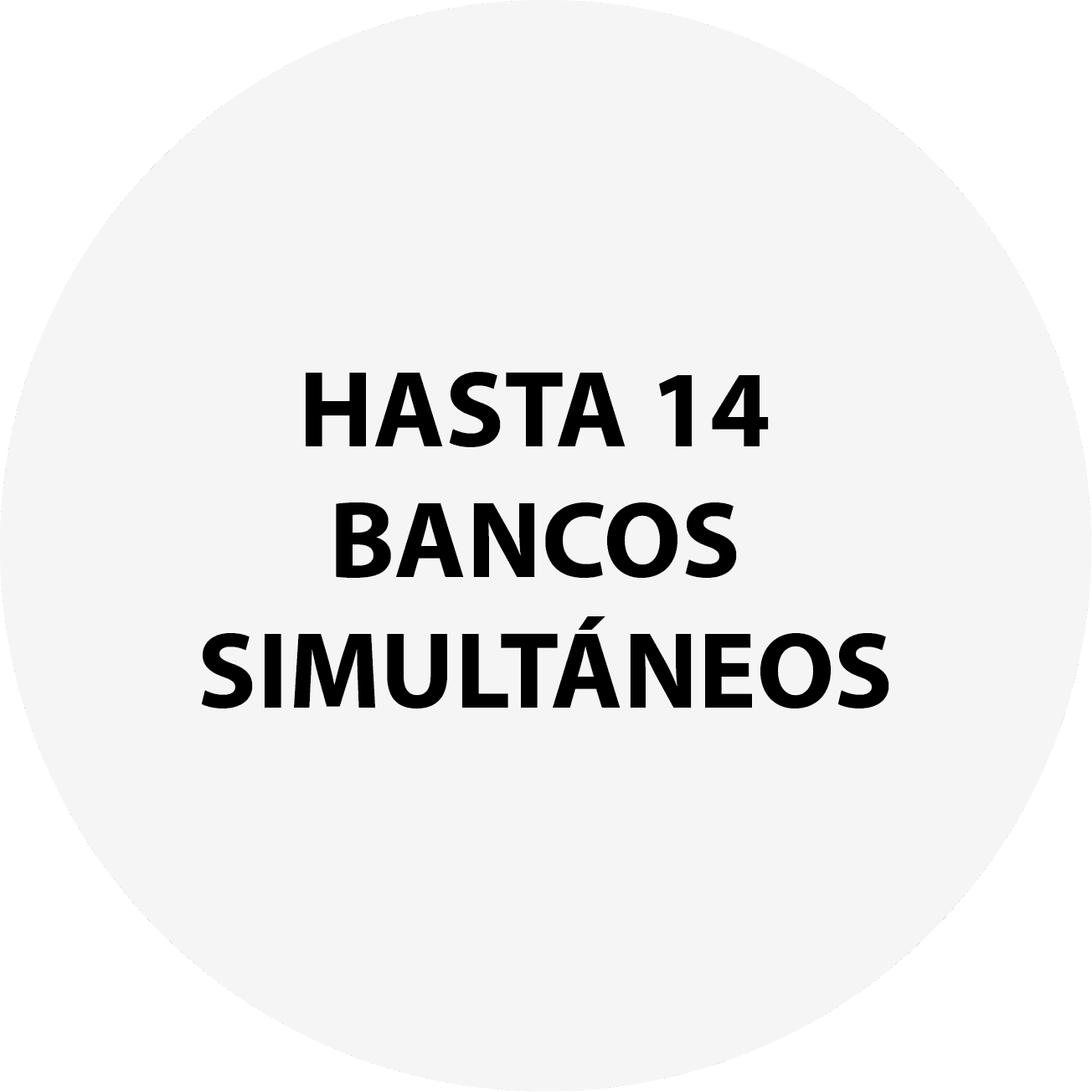 Hasta 14 bancos