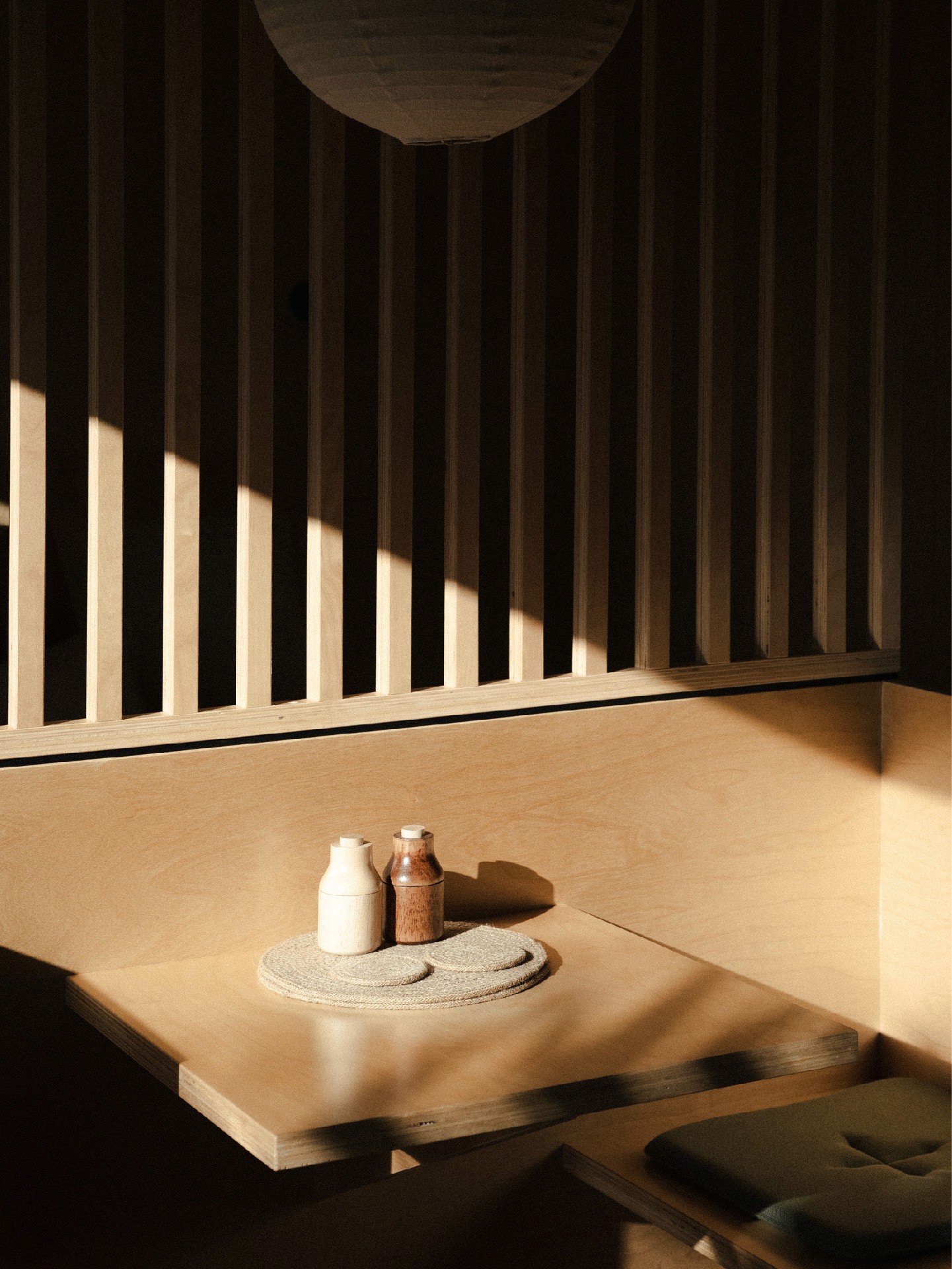 Dining space at ITI Stays New Zealand