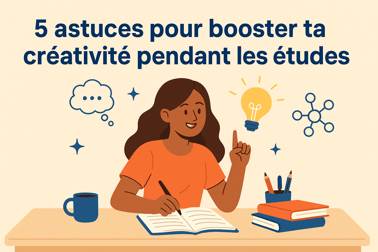 5 astuces pour booster ta créativité pendant les études