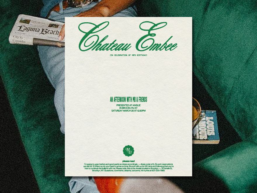 Embeelibro Birthday Flyer Invite