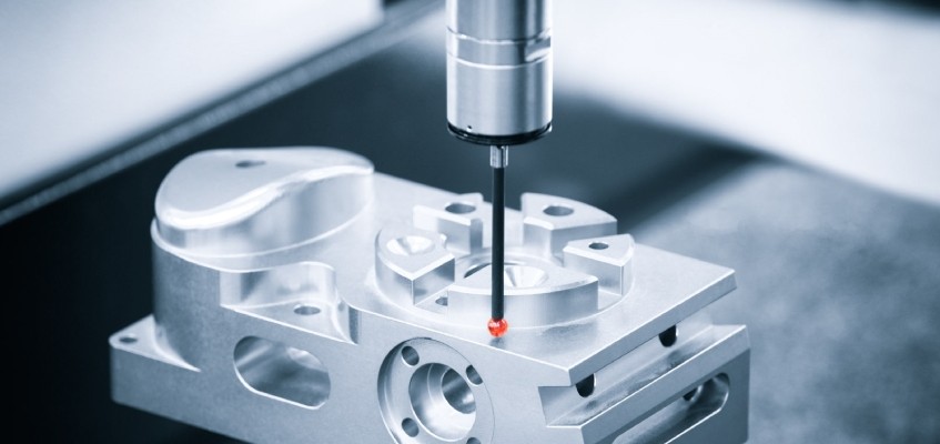 Lab technician kept a small chemical bottle in a stand