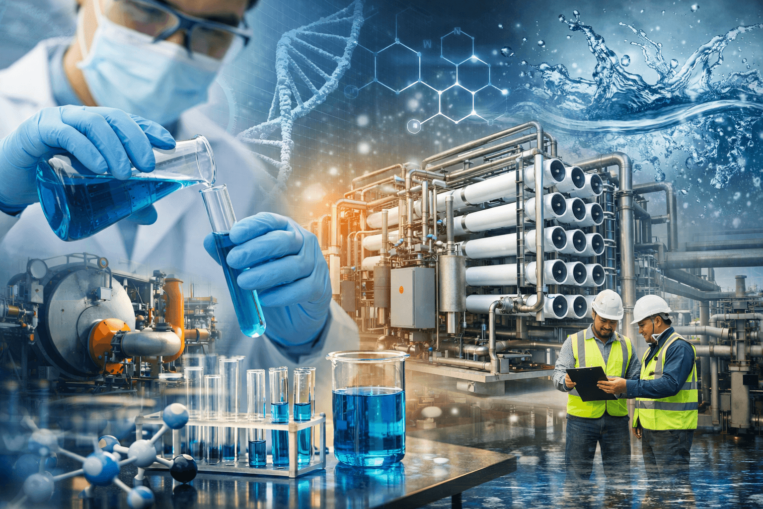 worker on laboratorium