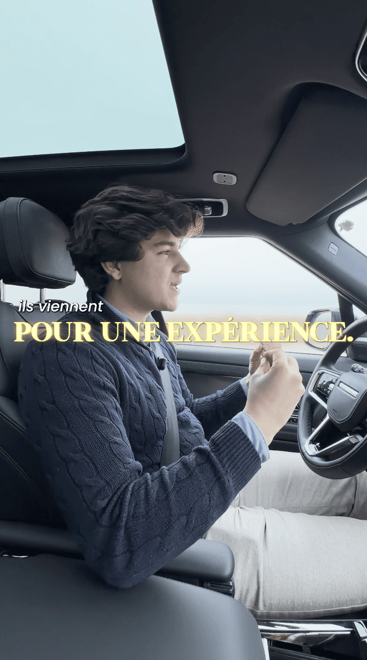 Nathan Joostens en Range Rover miniature vidéo