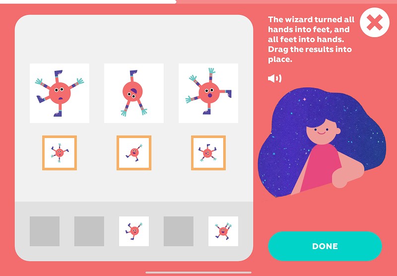Simple operations: swap all hands and feet, then find the result