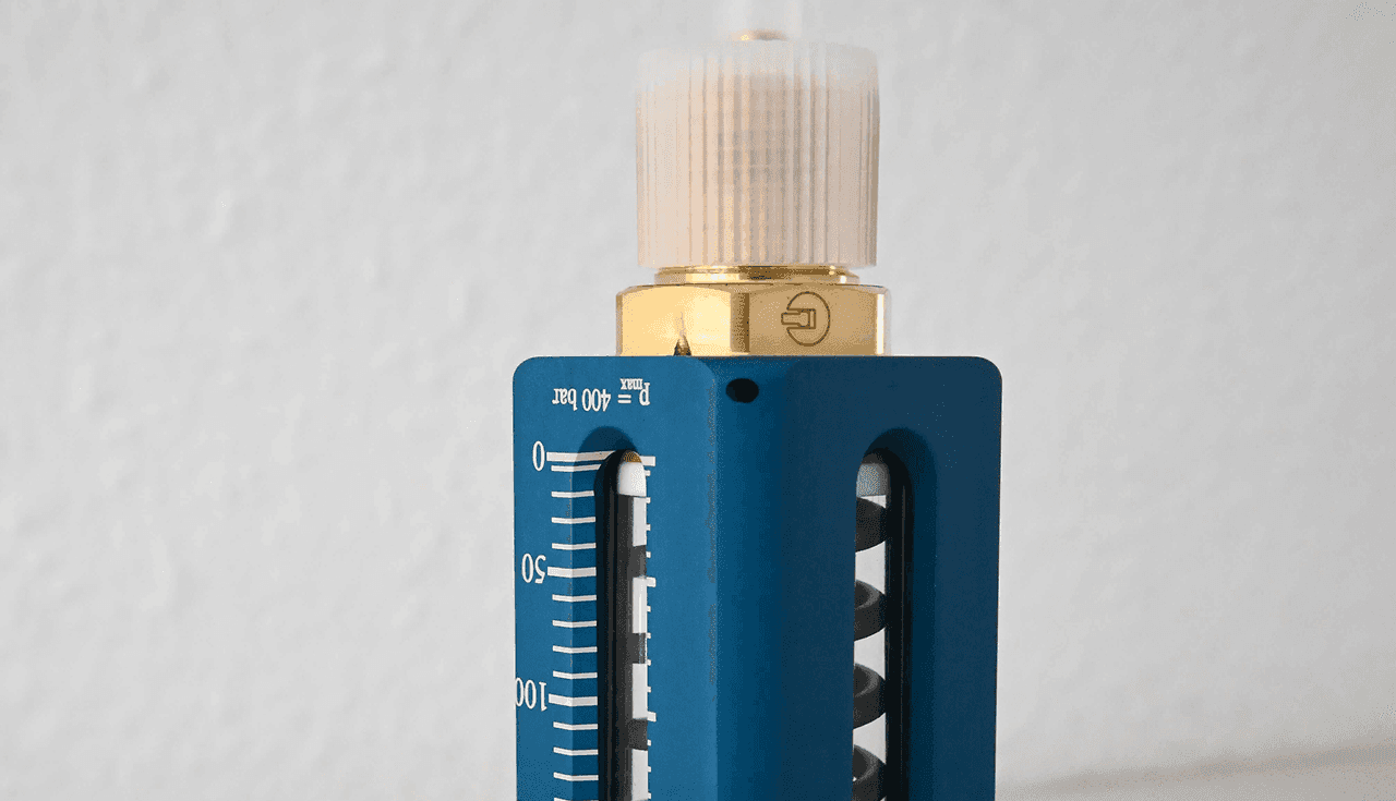 Ein Manometer
