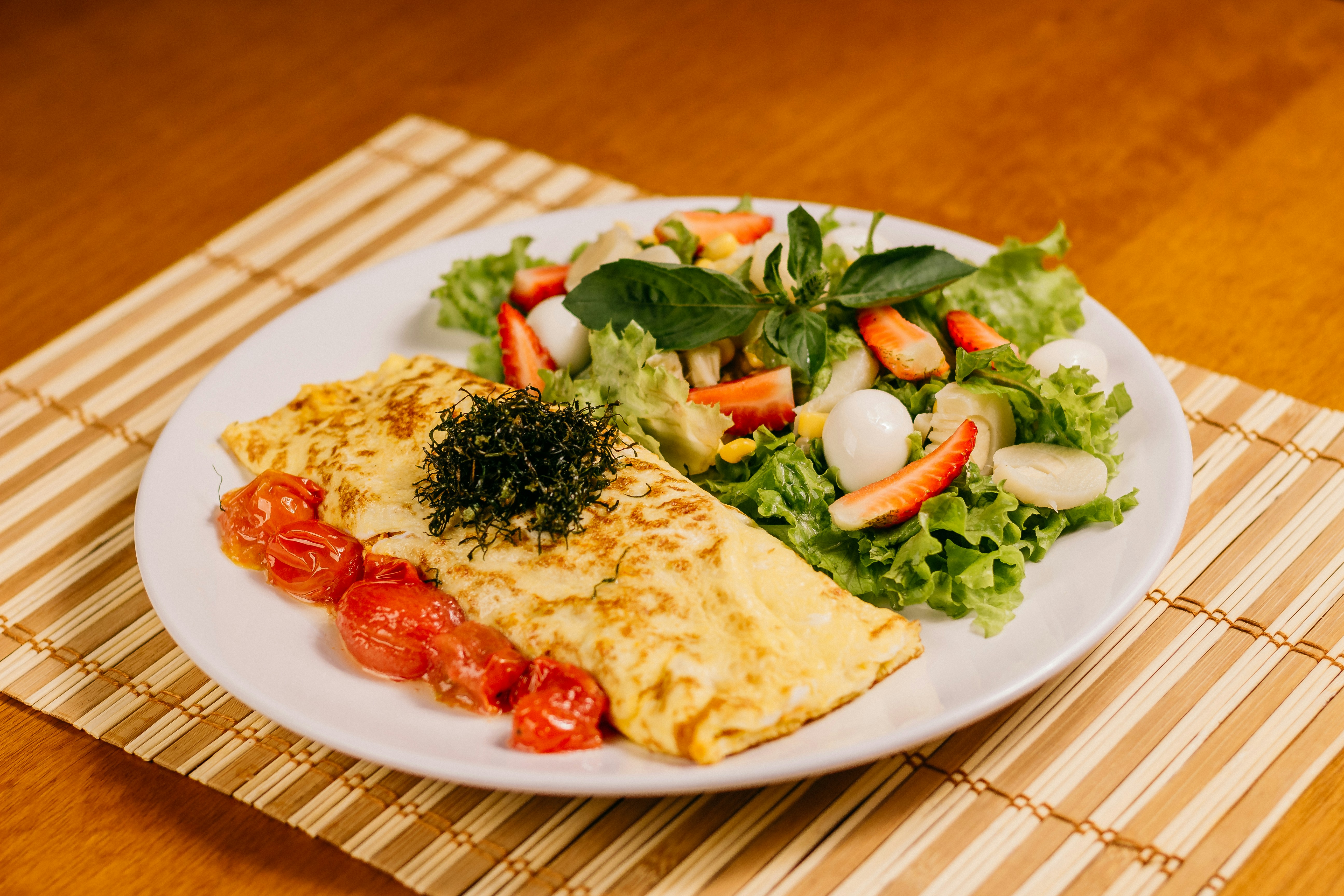 Garden Herb Omelette