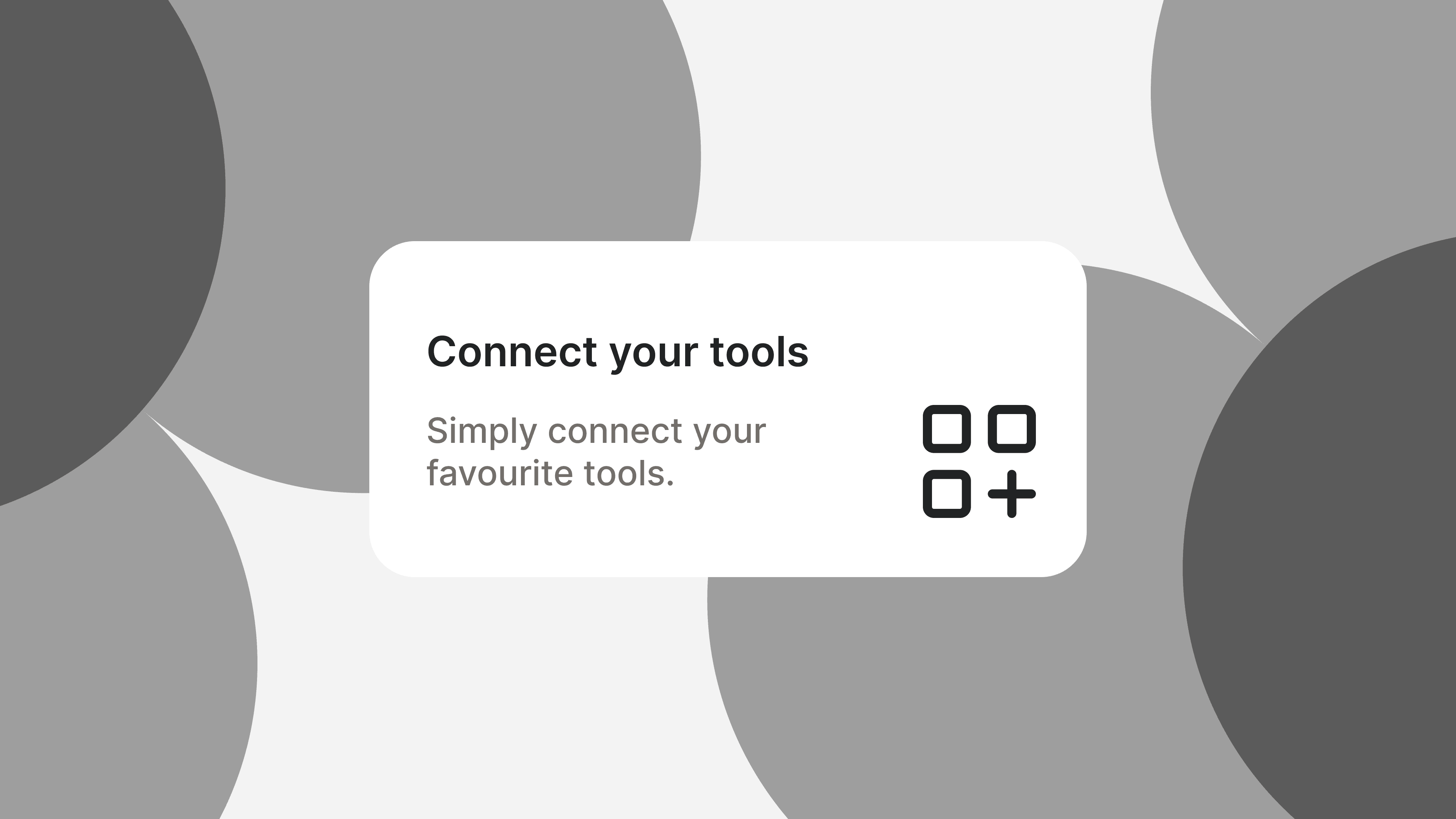 Pop Up: Connect your favorite tools