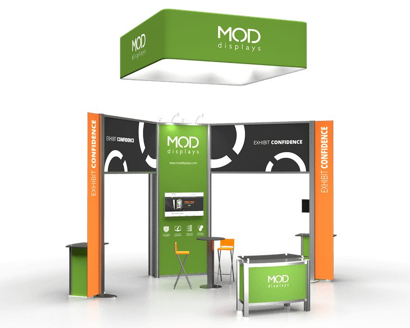 20 x 20 Trade Show Booths & Displays | MODdisplays