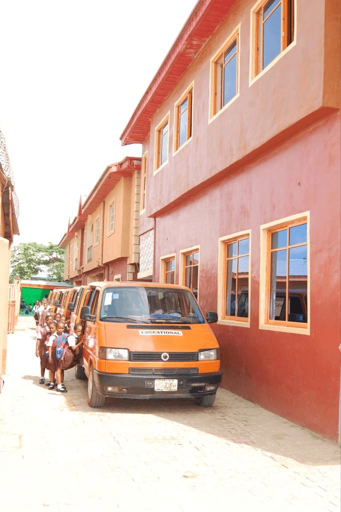 Image of the school buses