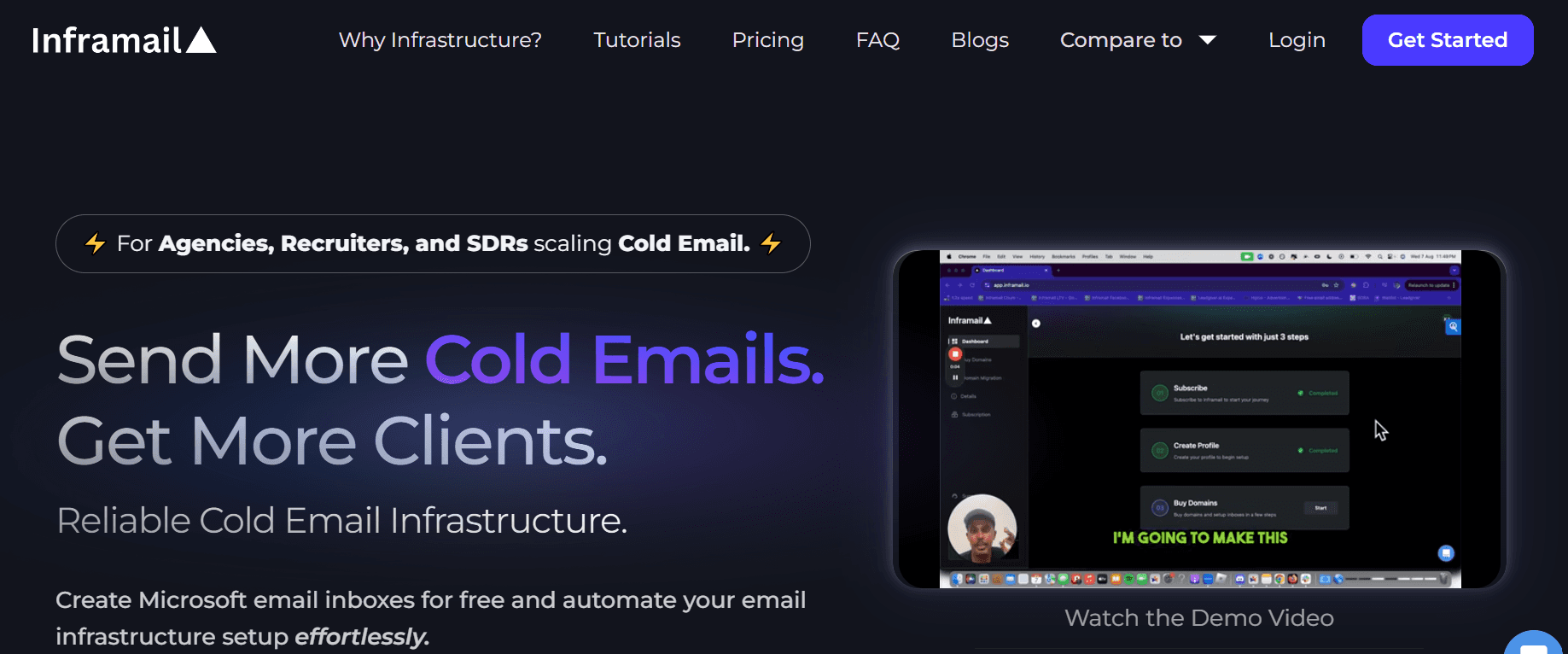 Inframail - Hunter.io Alternatives