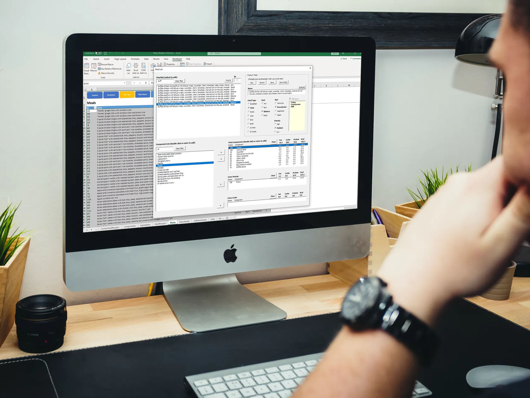 man finding excel options - Excel Categorize Data by Range