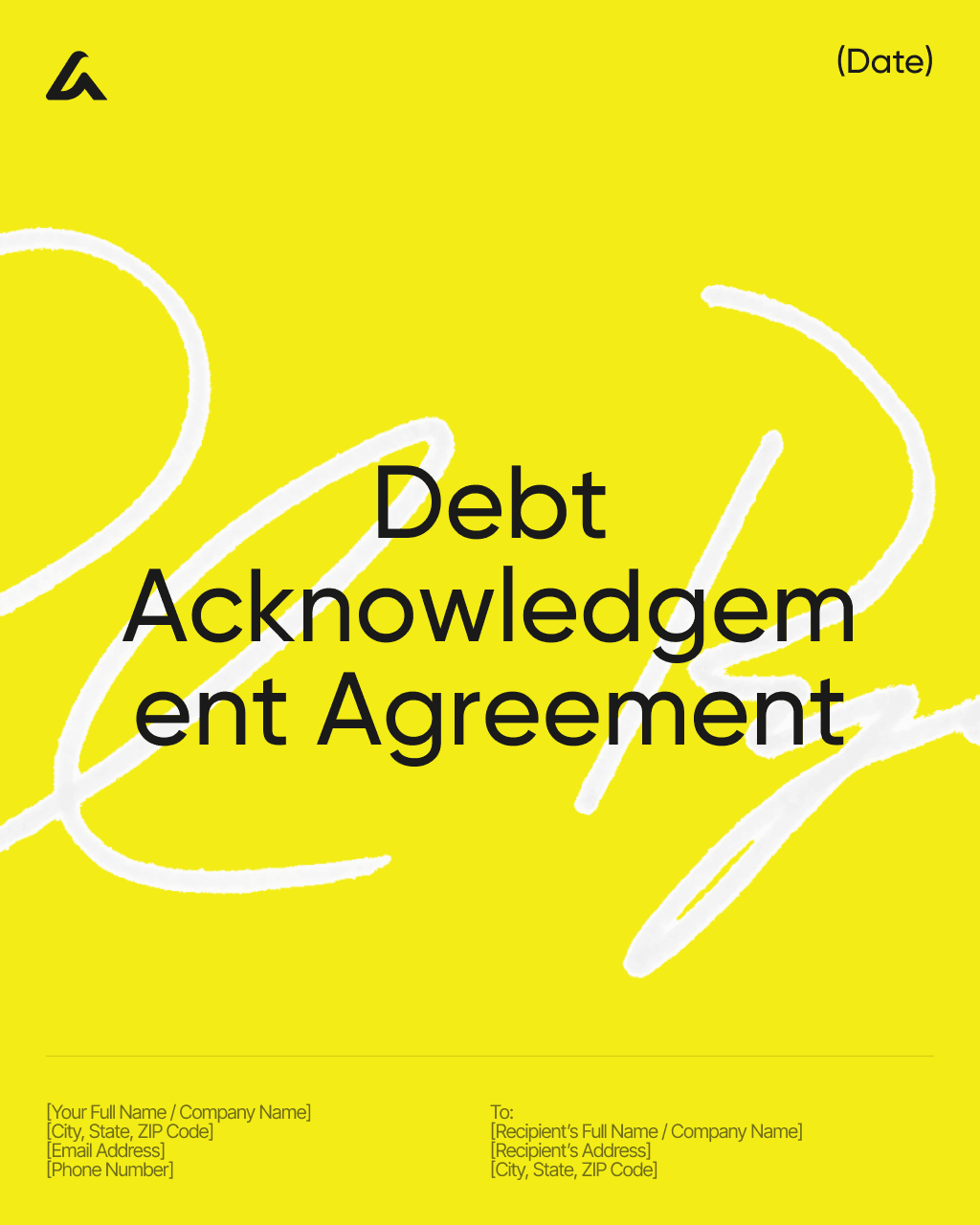 Debt Acknowledgement Agreement