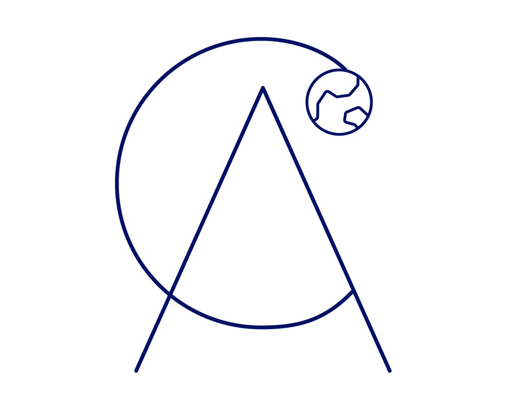 アンドレア・チェンドムのイニシャルロゴ