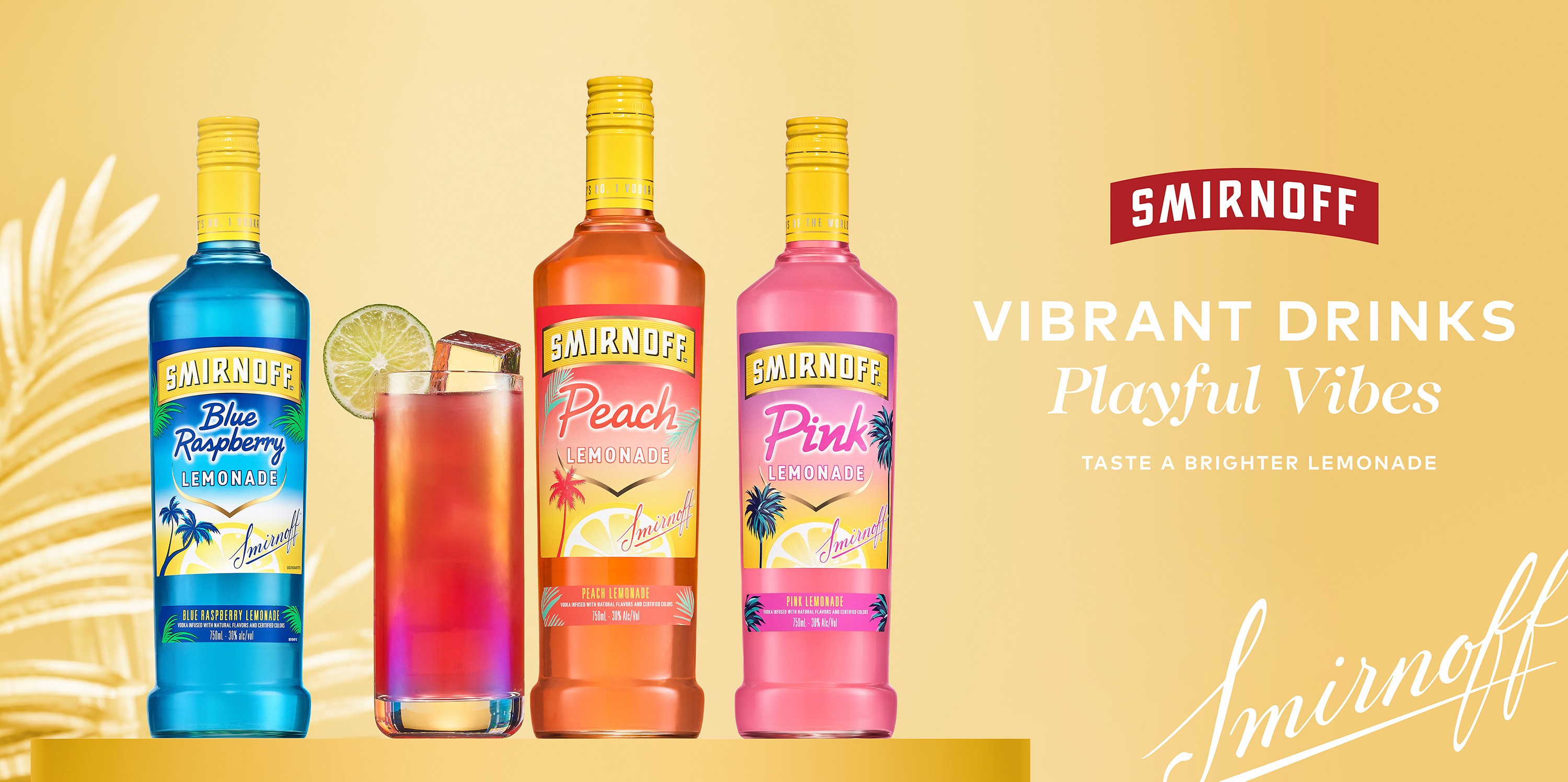 Smirnoff Vodka Lemonade Family